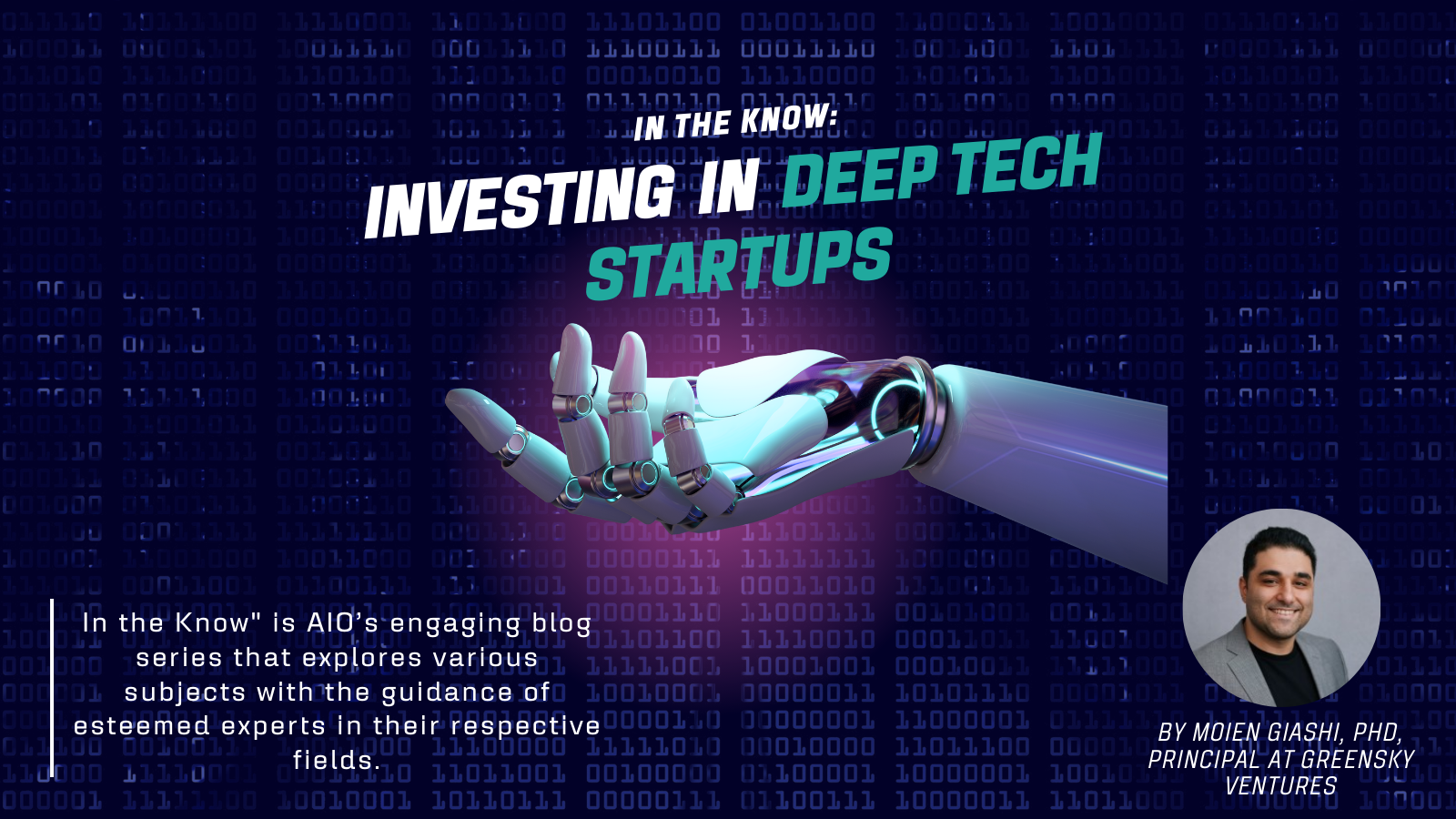 In the Know: Investing in Deep tech Startups